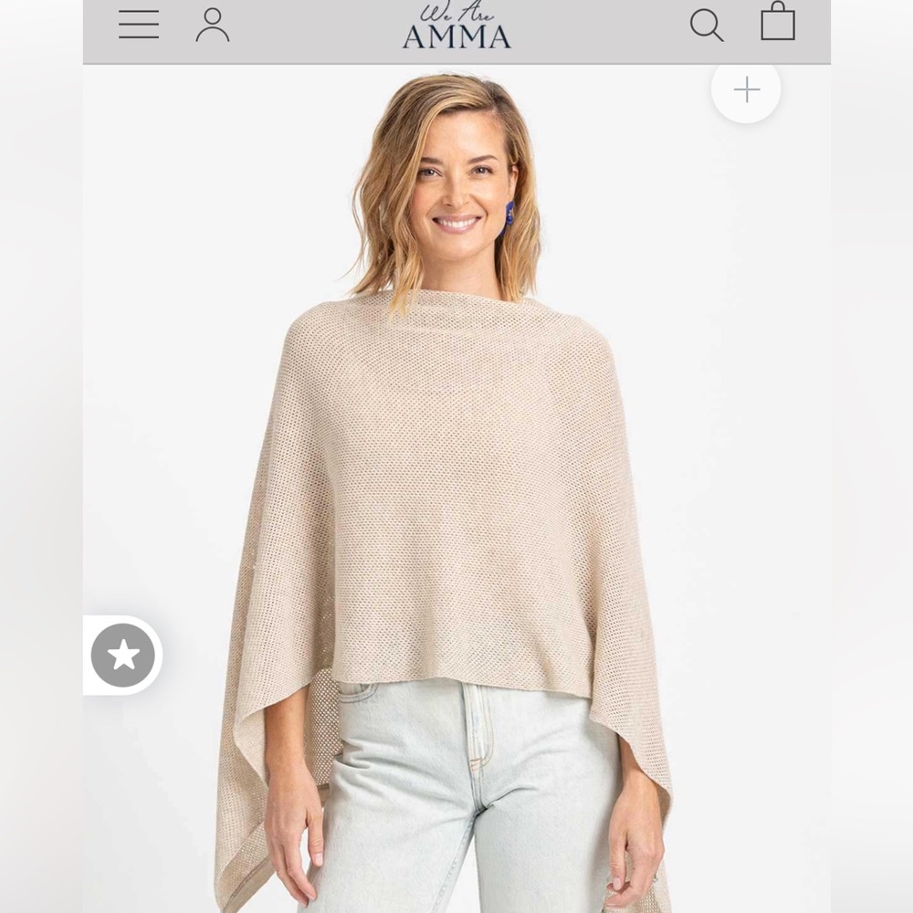 We are Amma natural cocoon nursing cover